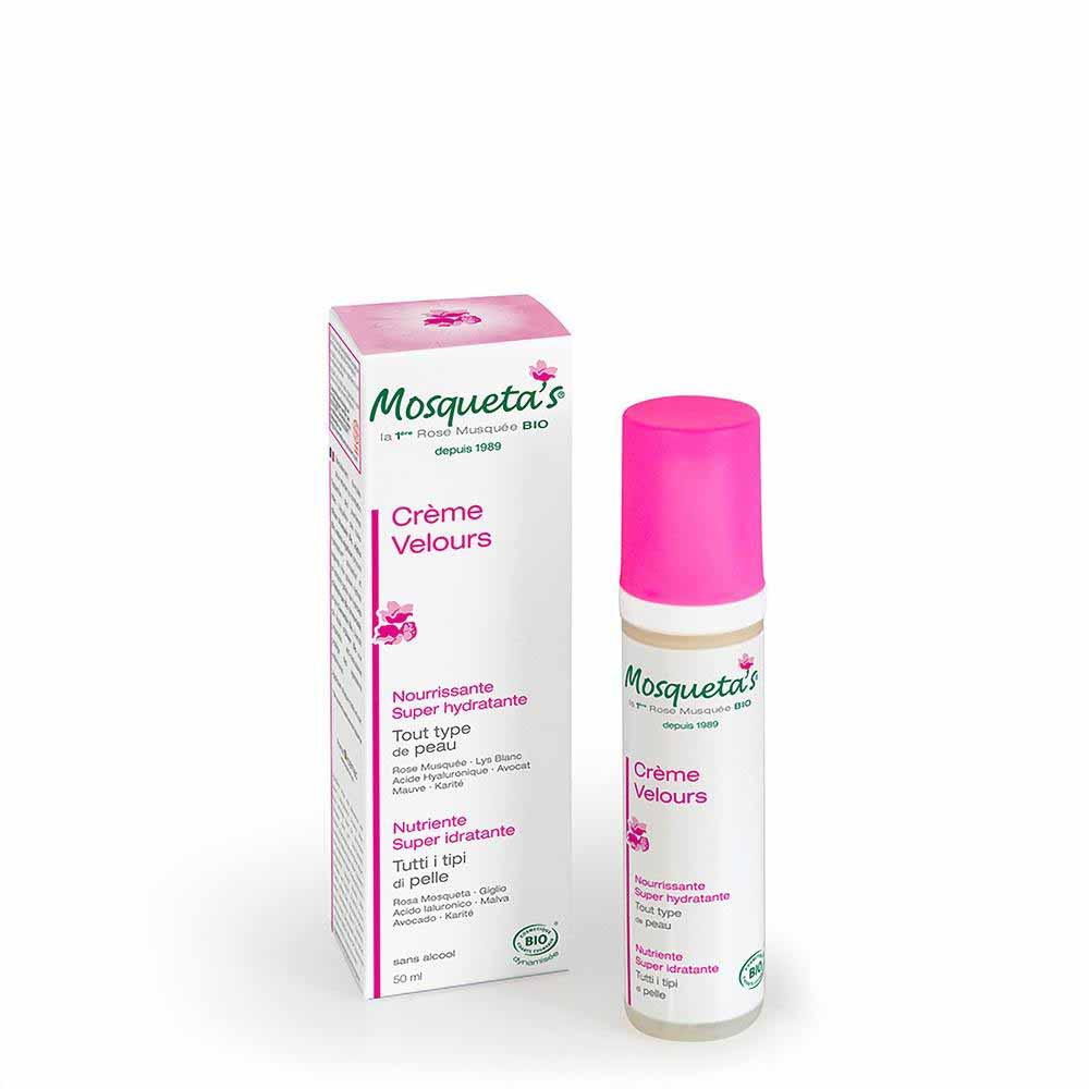 Kosmeo Mosqueta's Crème Velours Anti-Age Hydratation Nutrition Bio 50ml