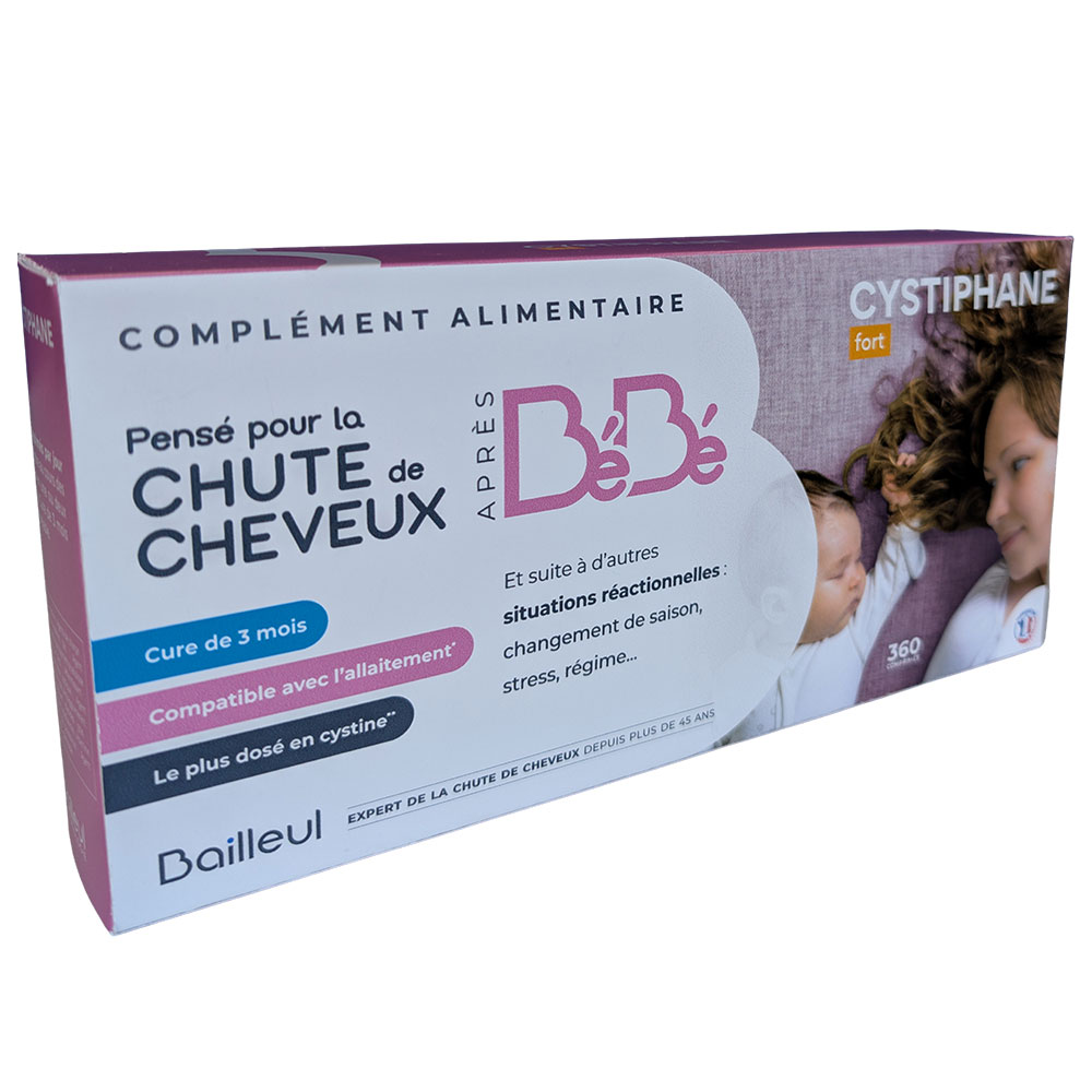 Bailleul Cystiphane Fort Jeune Maman 360 comprimés
