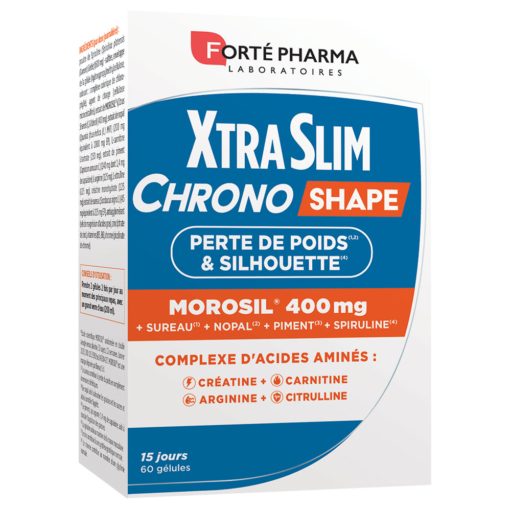 Forté Pharma XtraSlim Chrono Shape Morosil 400mg 60 comprimés