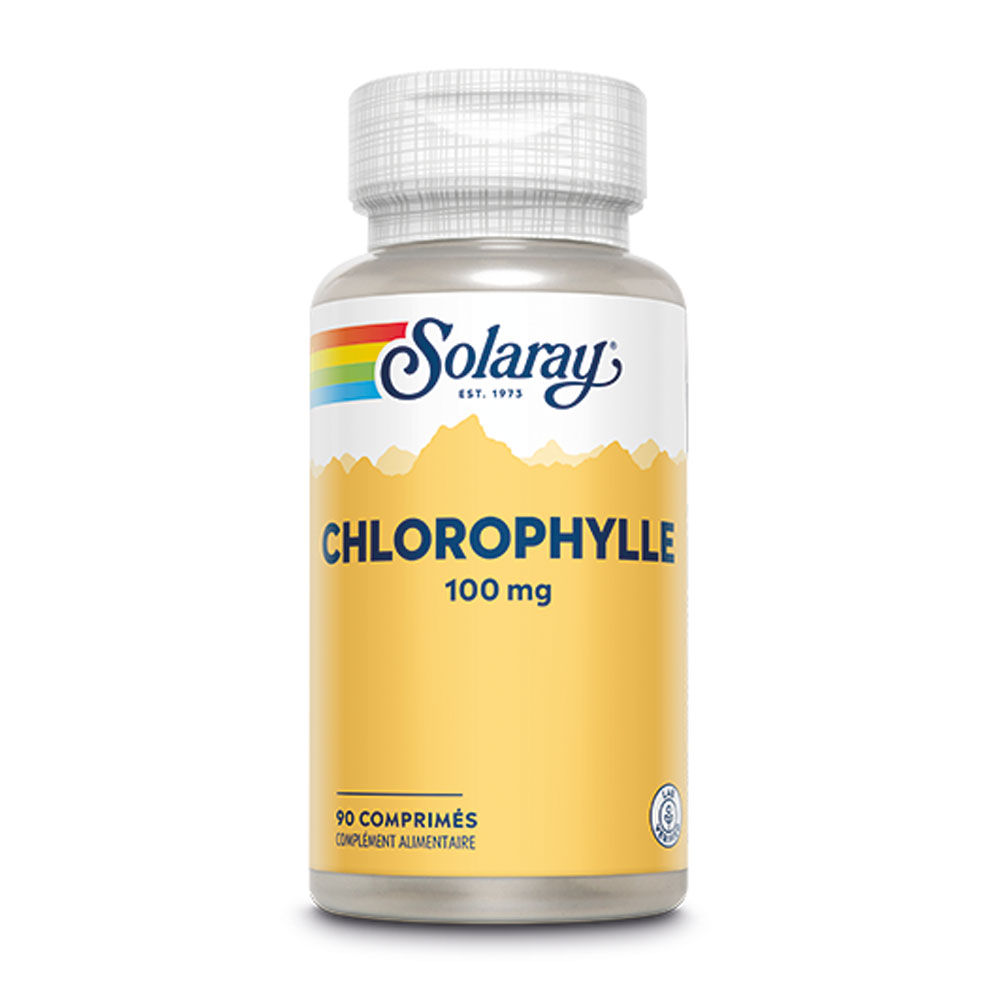 Solaray Chlorophylle 100mg x90 comprimés
