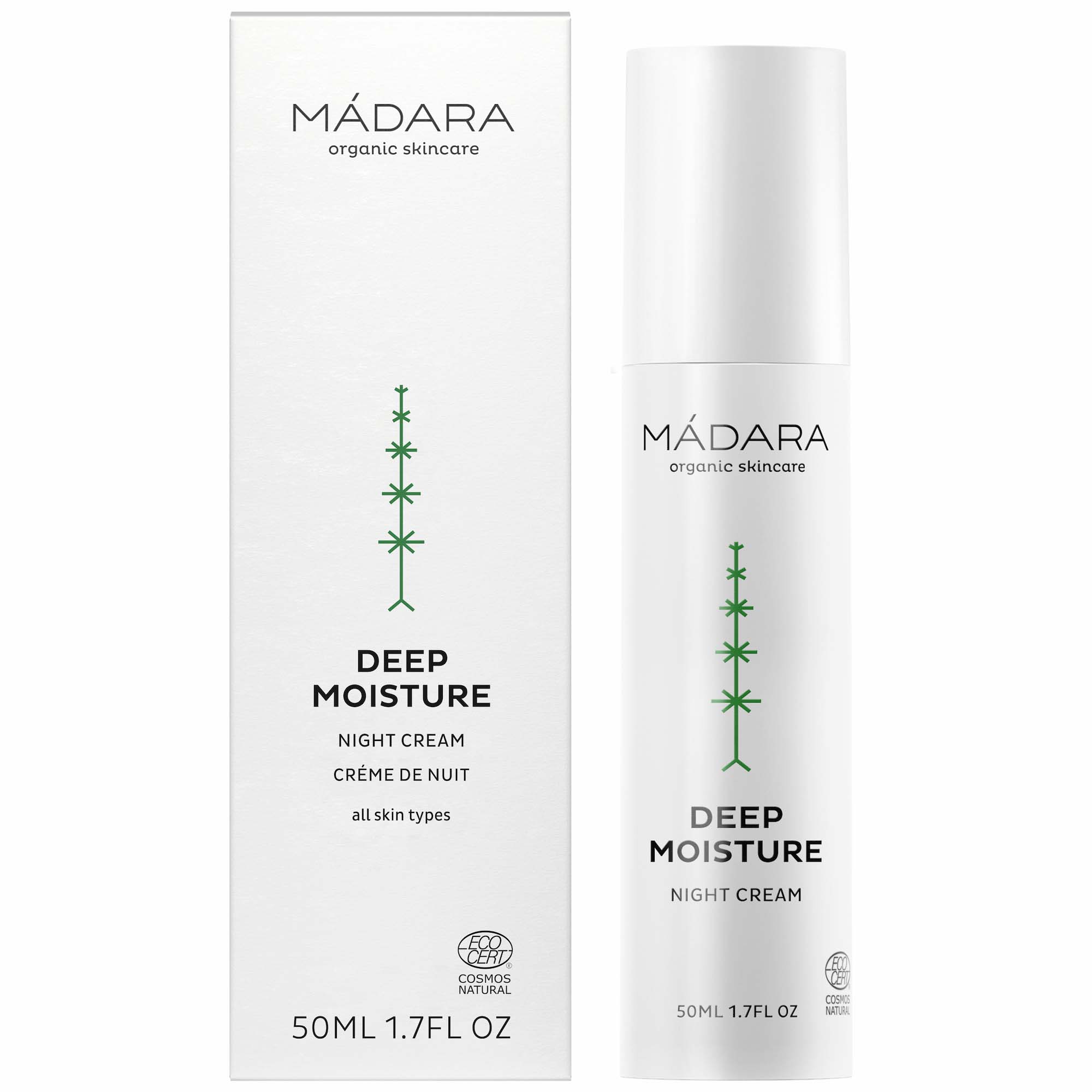 MÁDARA organic skincare Deep Moisture Crème de nuit 50ml