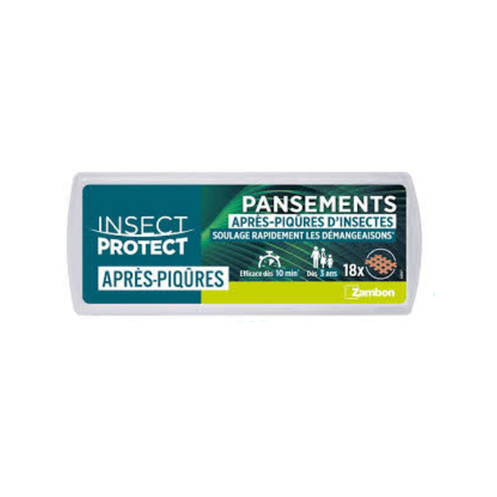 Insect Protect Pansements Après-Piqûres x18