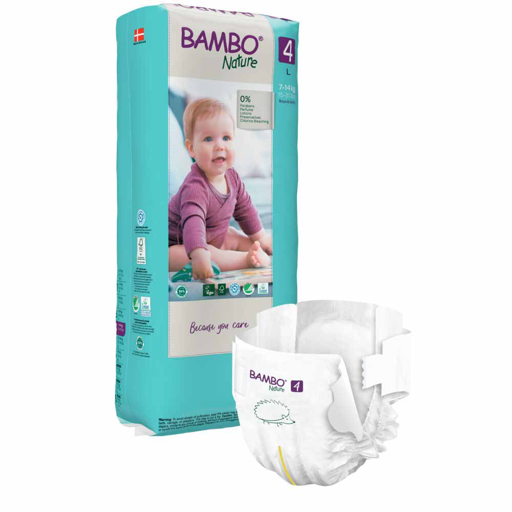 Bambo Nature Couches L Taille 4 7 à 14 kg x48