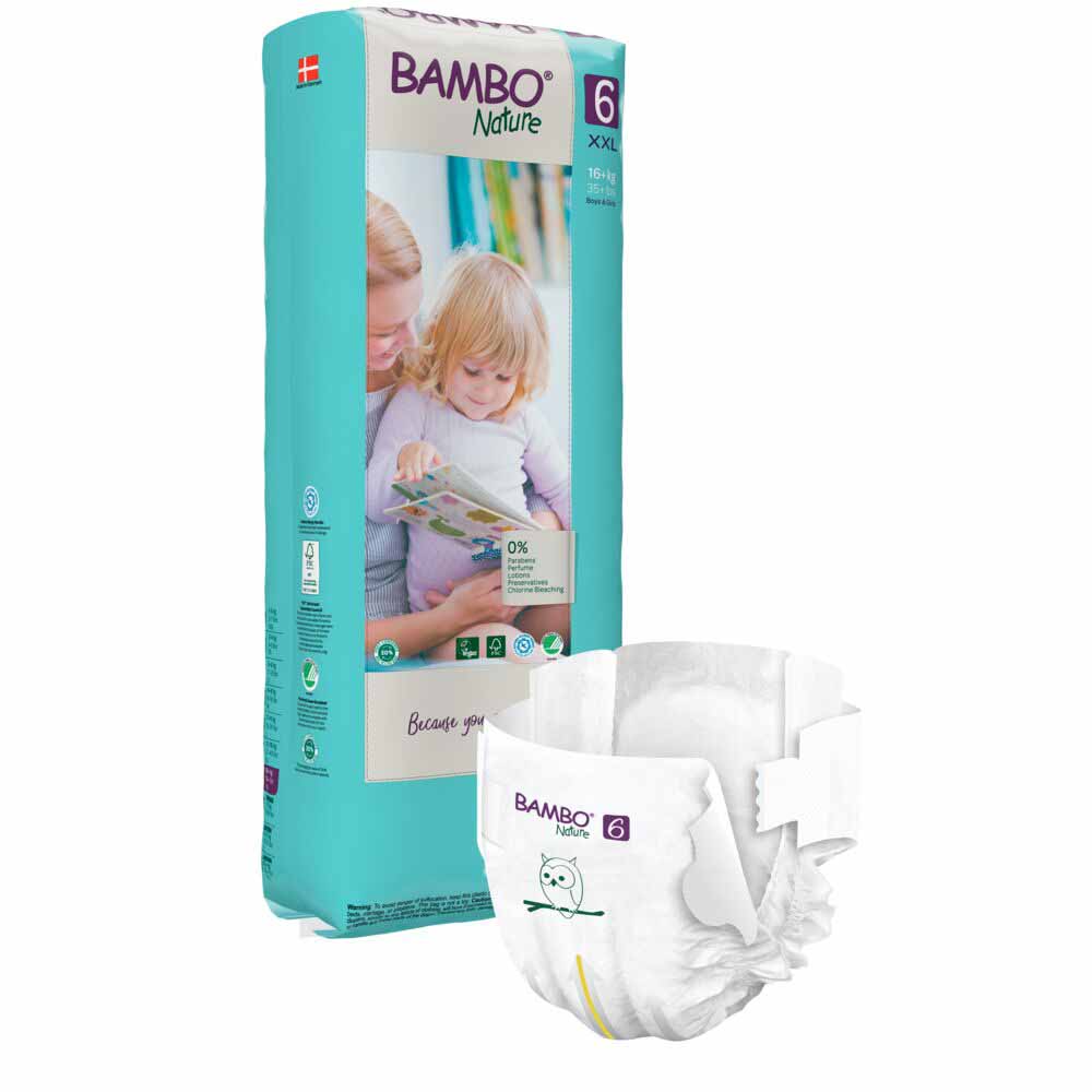 Bambo Nature Couches XXL Taille 6 16kg et + x40
