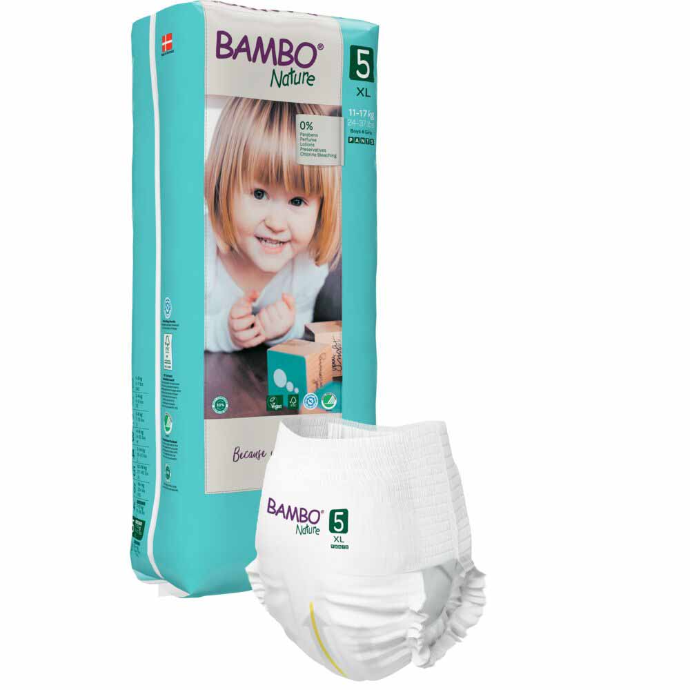 Bambo Nature Couches Culottes Taille 5 de 12 à 18 kg x38