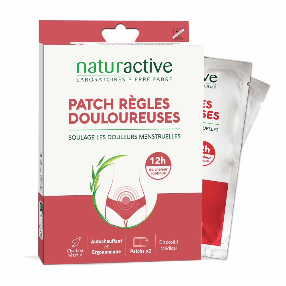 Naturactive Règles Douloureuses Patch Chauffant (DM) X2