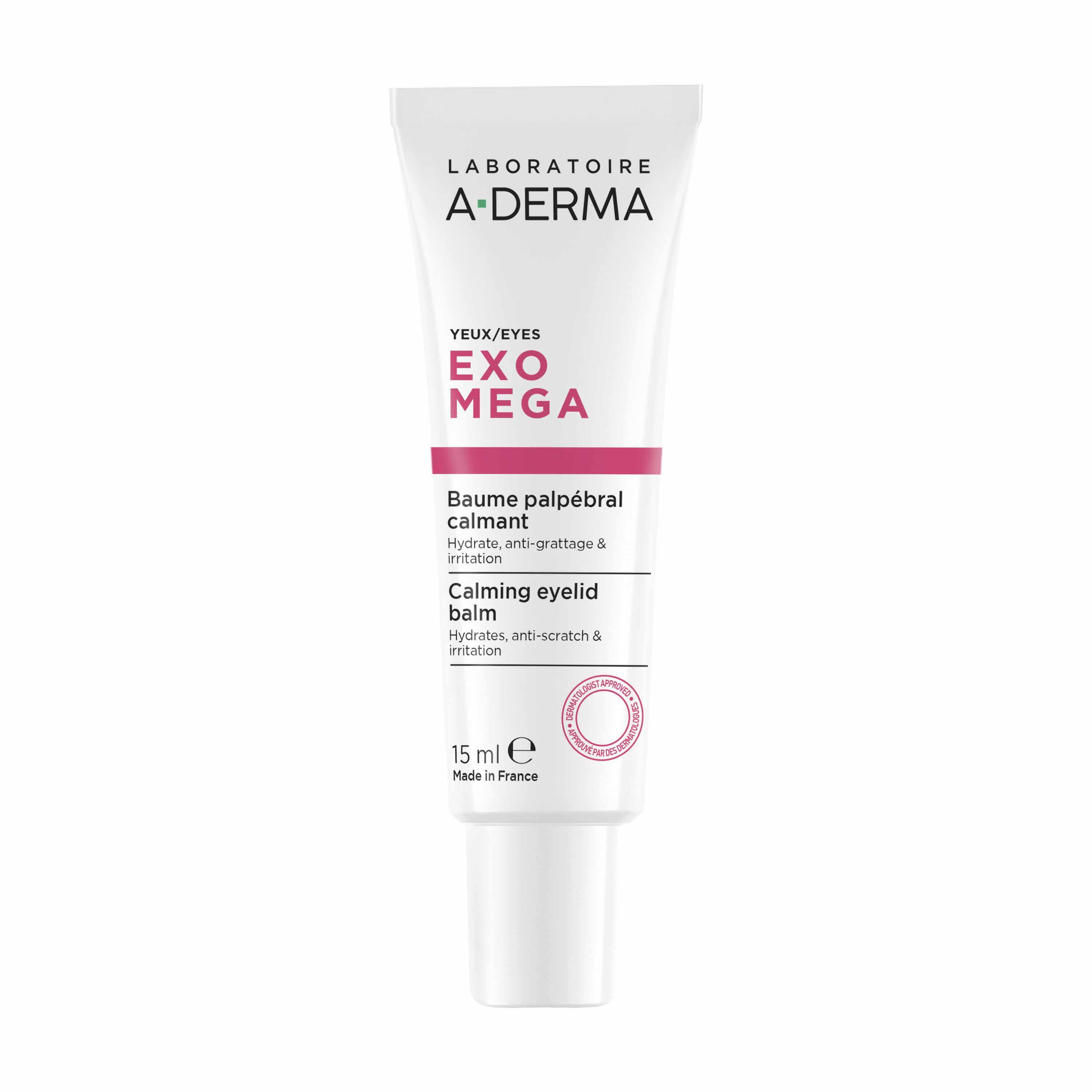 A-Derma Exomega Baume Palpébral Calmant 15ml