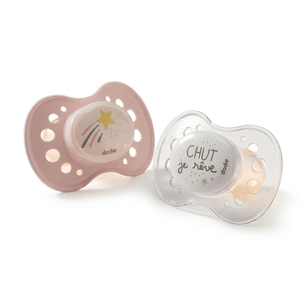 Dodie Sucettes Anatomiques Silicone 18 Mois et Plus x2