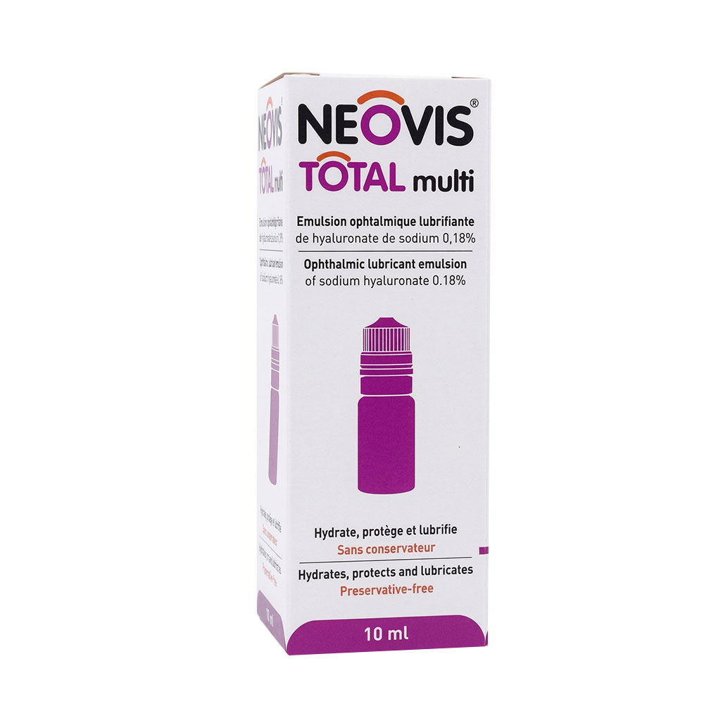 Neovis Emulsion Ophtalmique Lubrifiante Total Multi 10ml