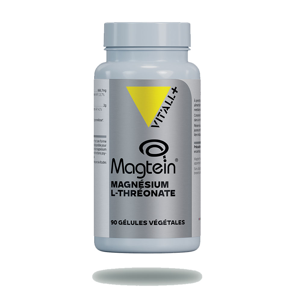 Vit'All+ Magtein Magnésium L-Thréonate 90 gélules végétales