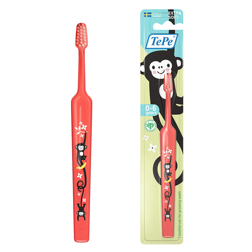 TePe Brosse A Dents Mini Extra Souple Kids De 0 A 3 Ans