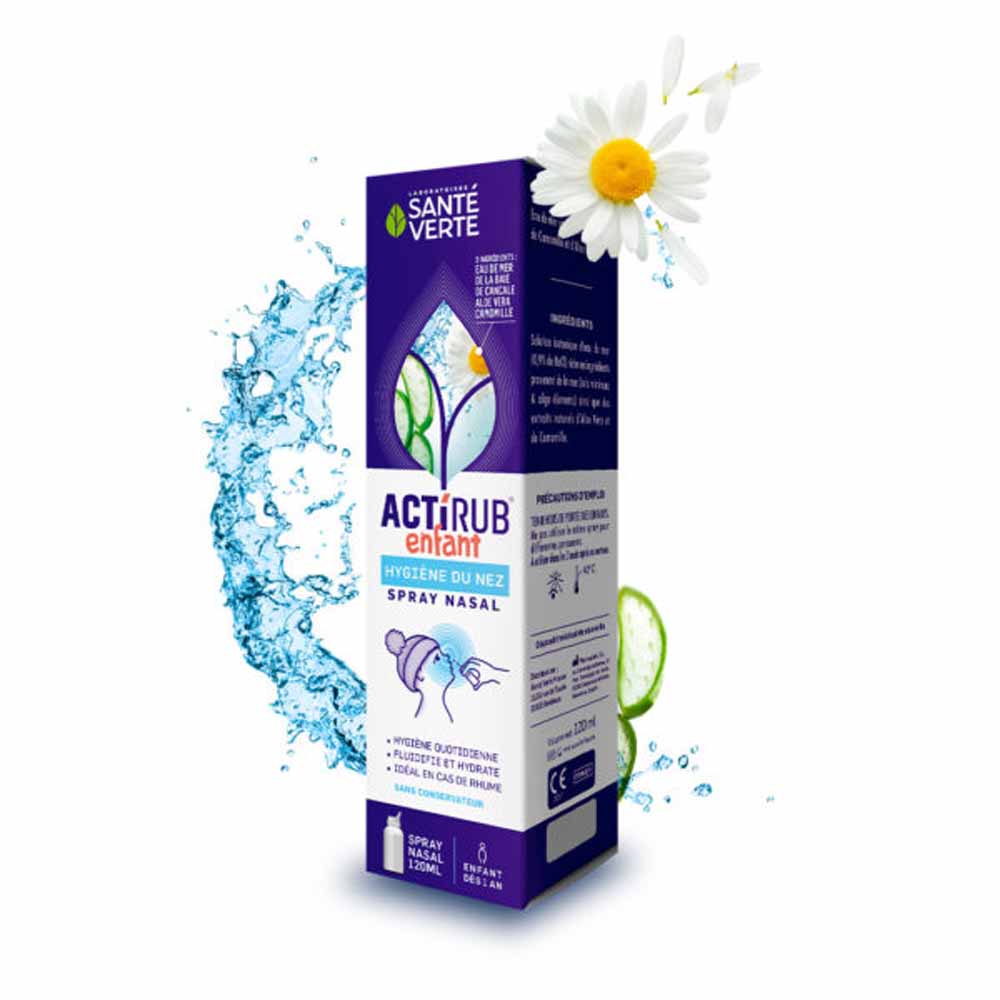Sante Verte ActiRub Spray Nasal Enfant 120ml