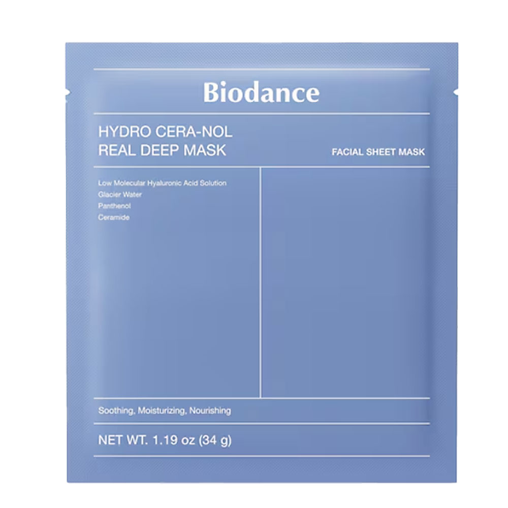 Biodance Hydro Cera-Nol Masque tissu gélifié Apaisant et Hydratant x1