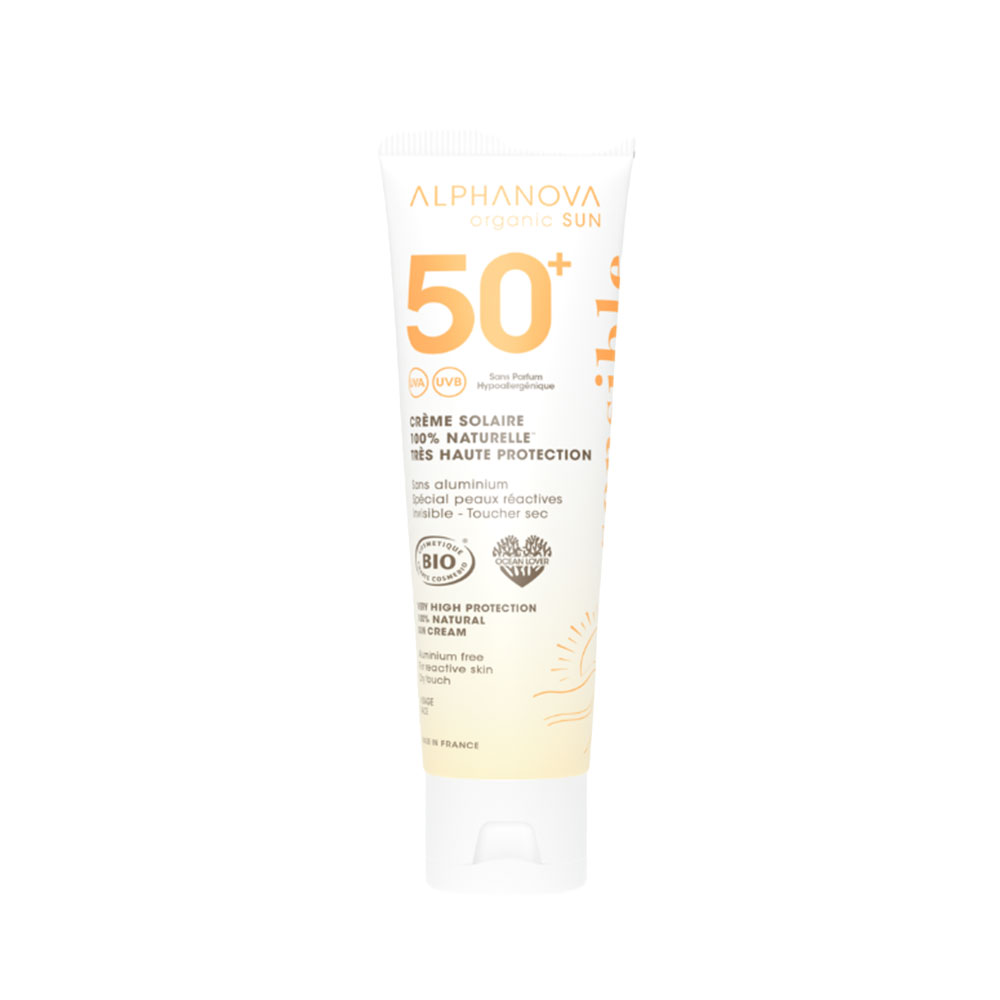 Alphanova Organic Sun Crème Solaire Spf50+ Sensitiv+ 50g