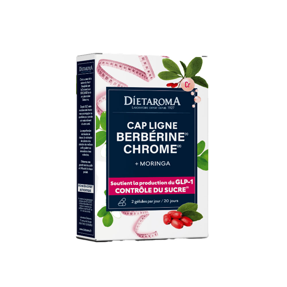 Dietaroma Diet Capligne Berberine Chrome 40 gélules
