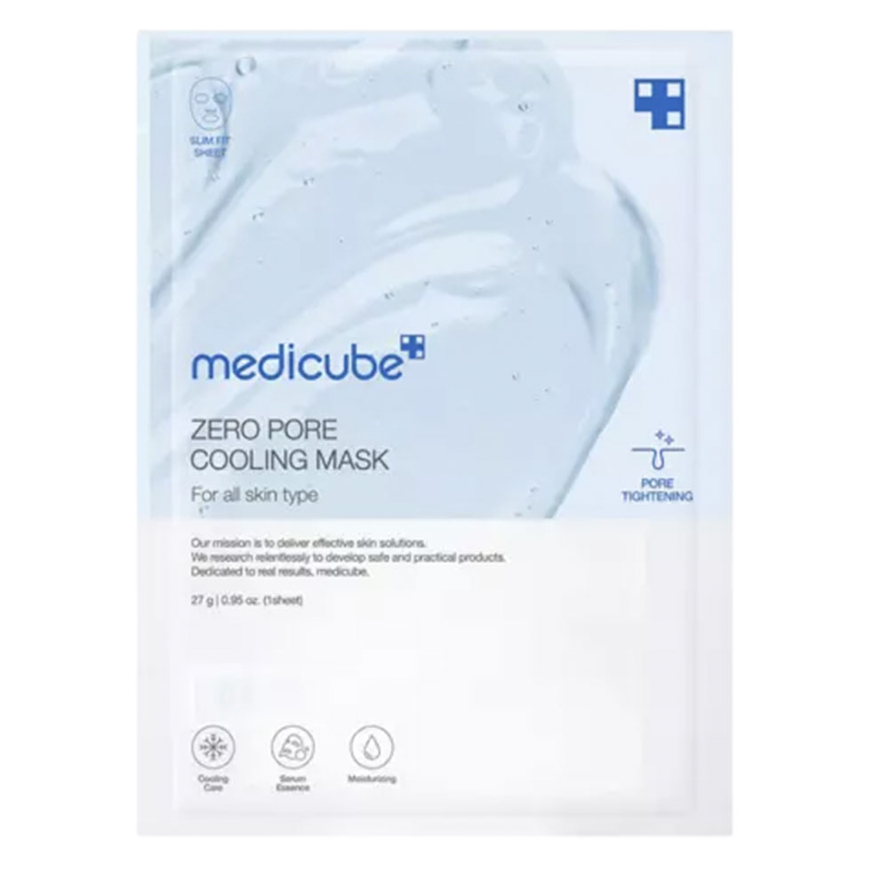 Medicube Zero Pore Cooling Masque en Tissu Rafraîchissant x1
