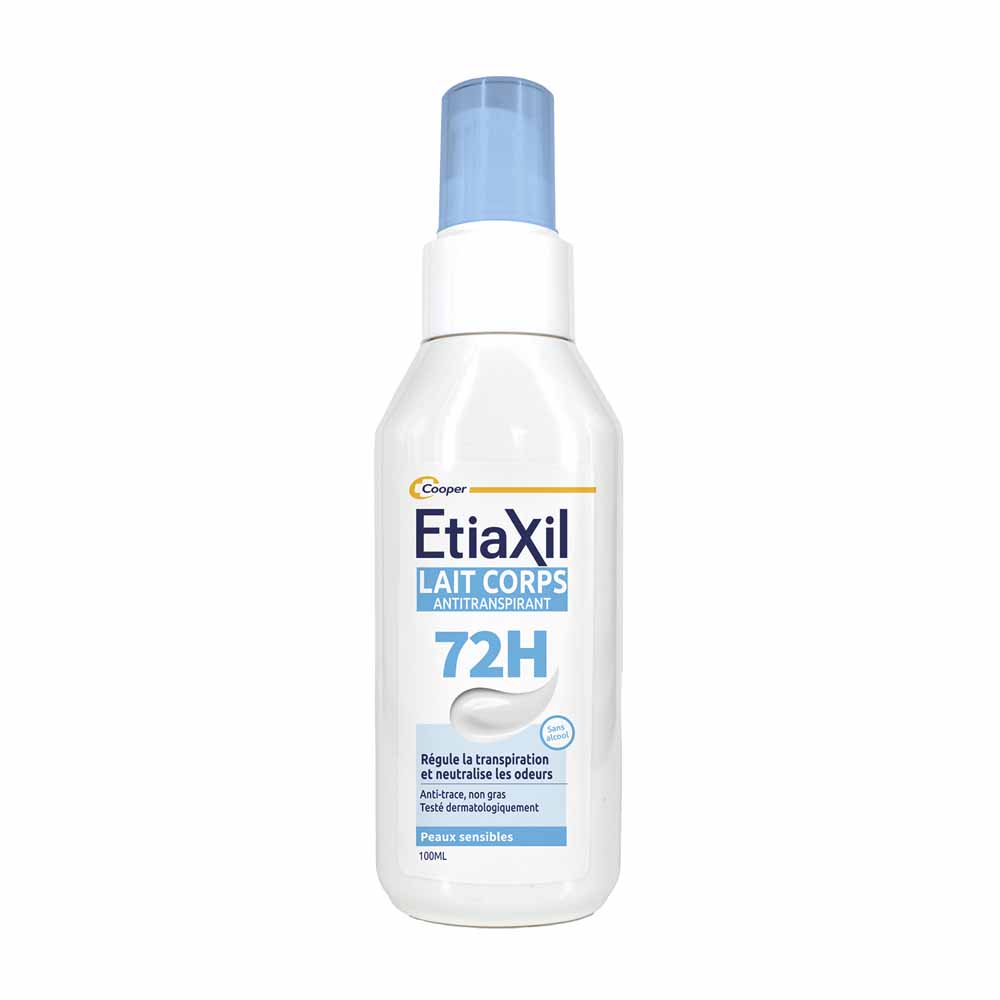 Etiaxil Anti-Transpirant Lait Corporel Protection 72h 100ml