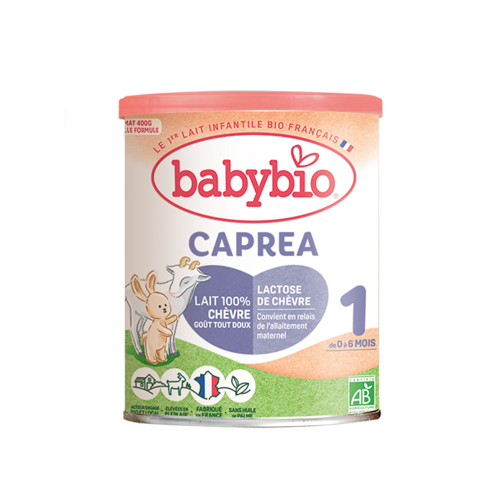 Babybio Laits Infantiles Caprea 2 En Poudre Lait de Chêvre Bio De 6 à 12 mois 400g