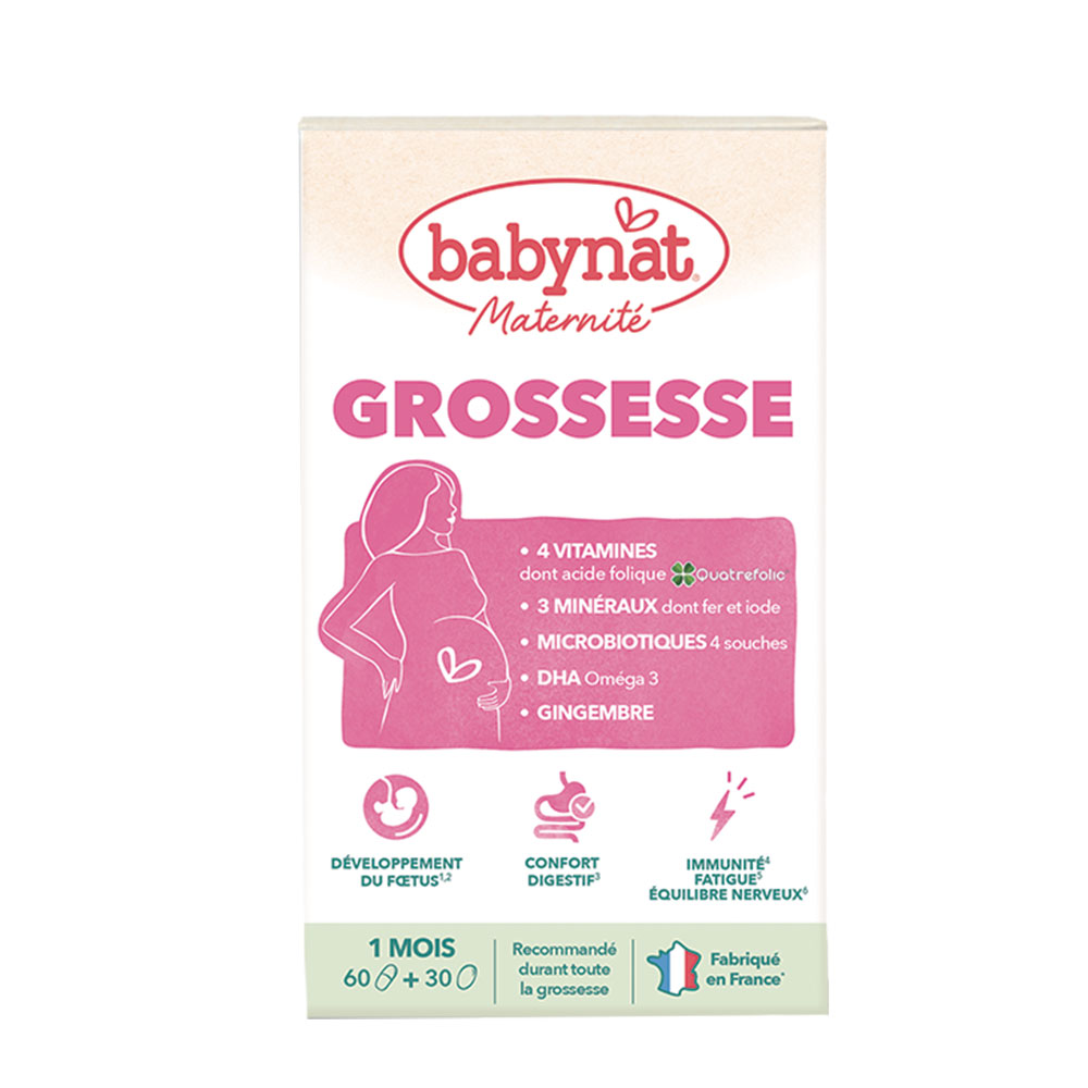 Babynat Maternité Grossesse 60 gélules + 30 capsules