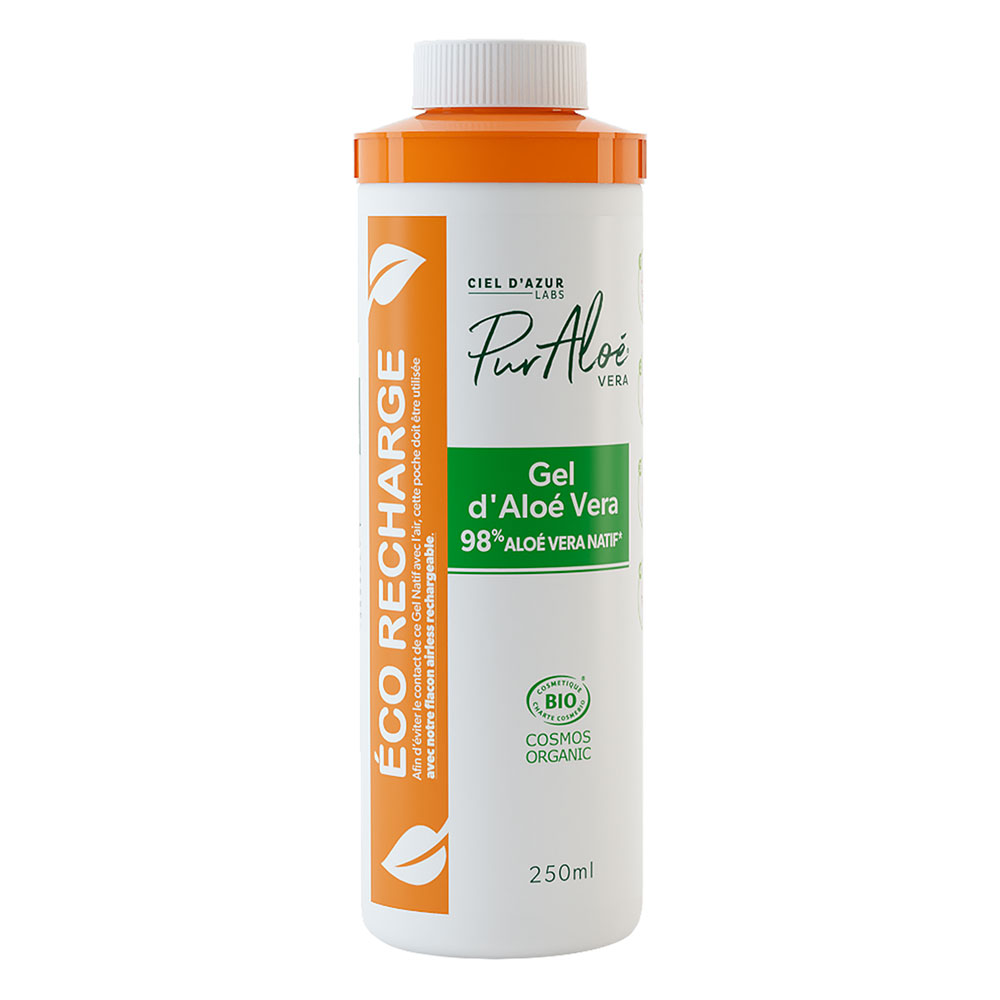 Pur Aloé Pur'Aloé Vera Recharge Gel externe 98% Bio 250ml