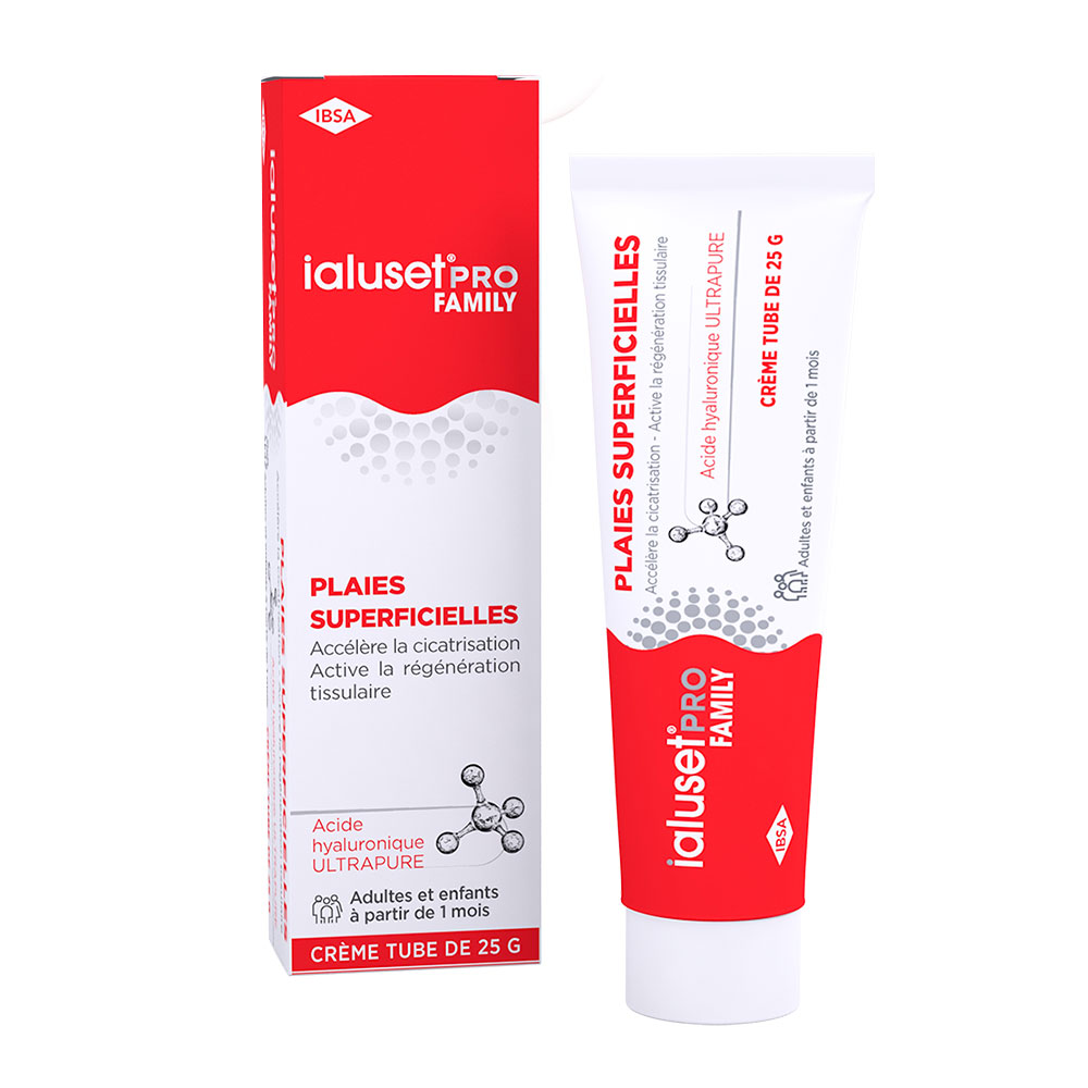 Creme Cicatrisante 25g IalusetCare Acide hyaluronique Genevrier