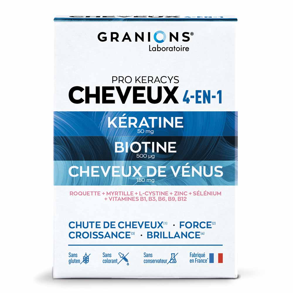 Granions Pro Keracys Cheveux 4en1 90 comprimés