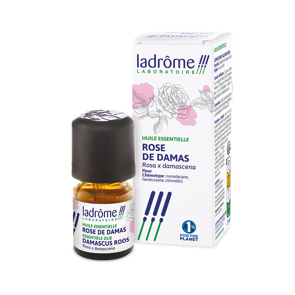 Ladrôme Huile Essentielle de Rose De Damas Fleur 2ml
