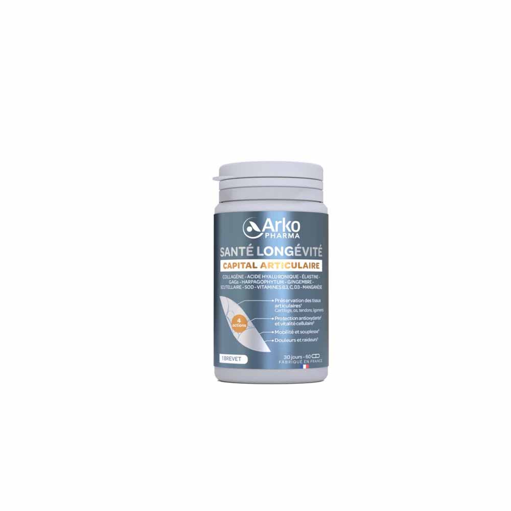 Arkopharma Santé Longévité Articulaire 60 gélules