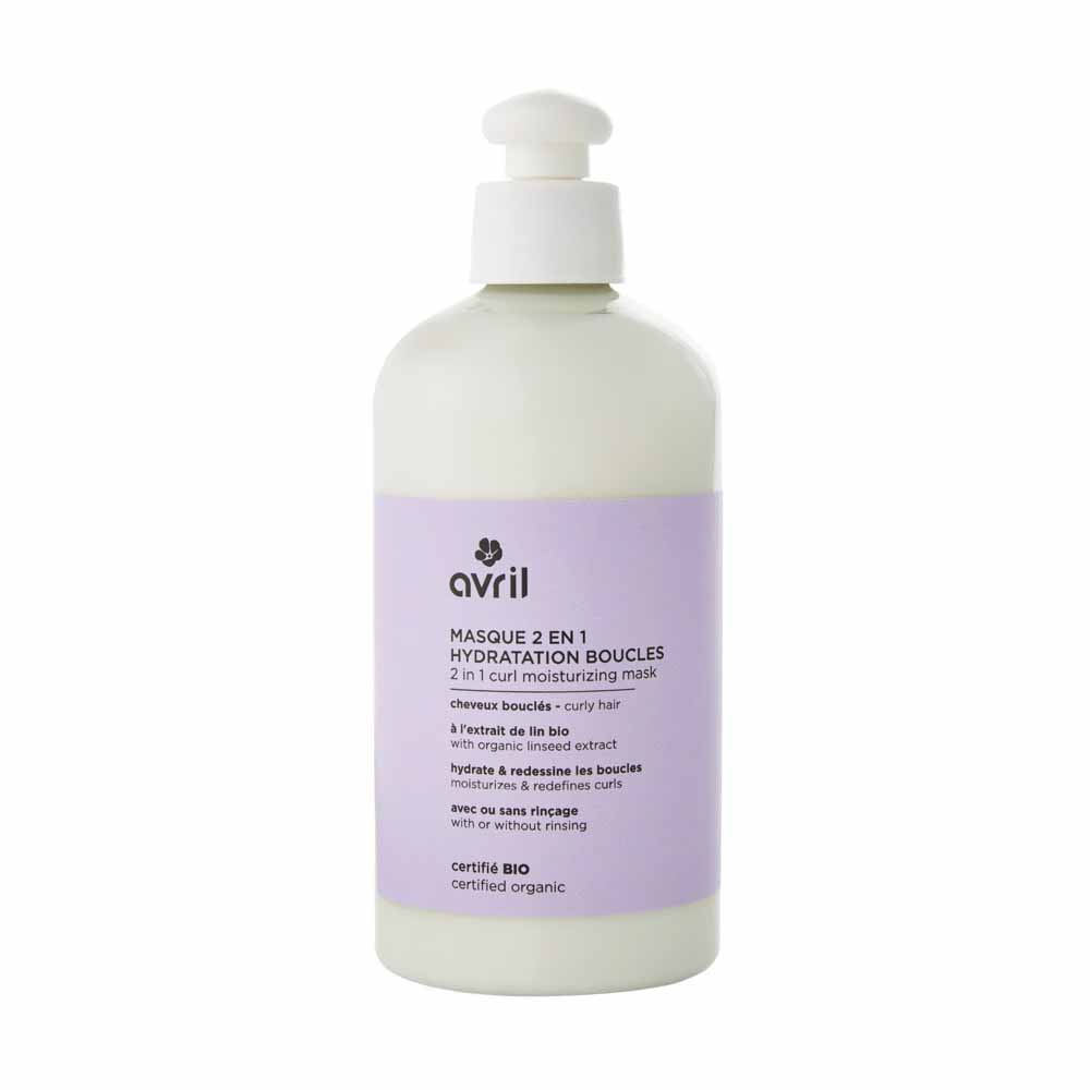 Avril Masque 2-en-1 Hydratation Boucles Bio 300ml