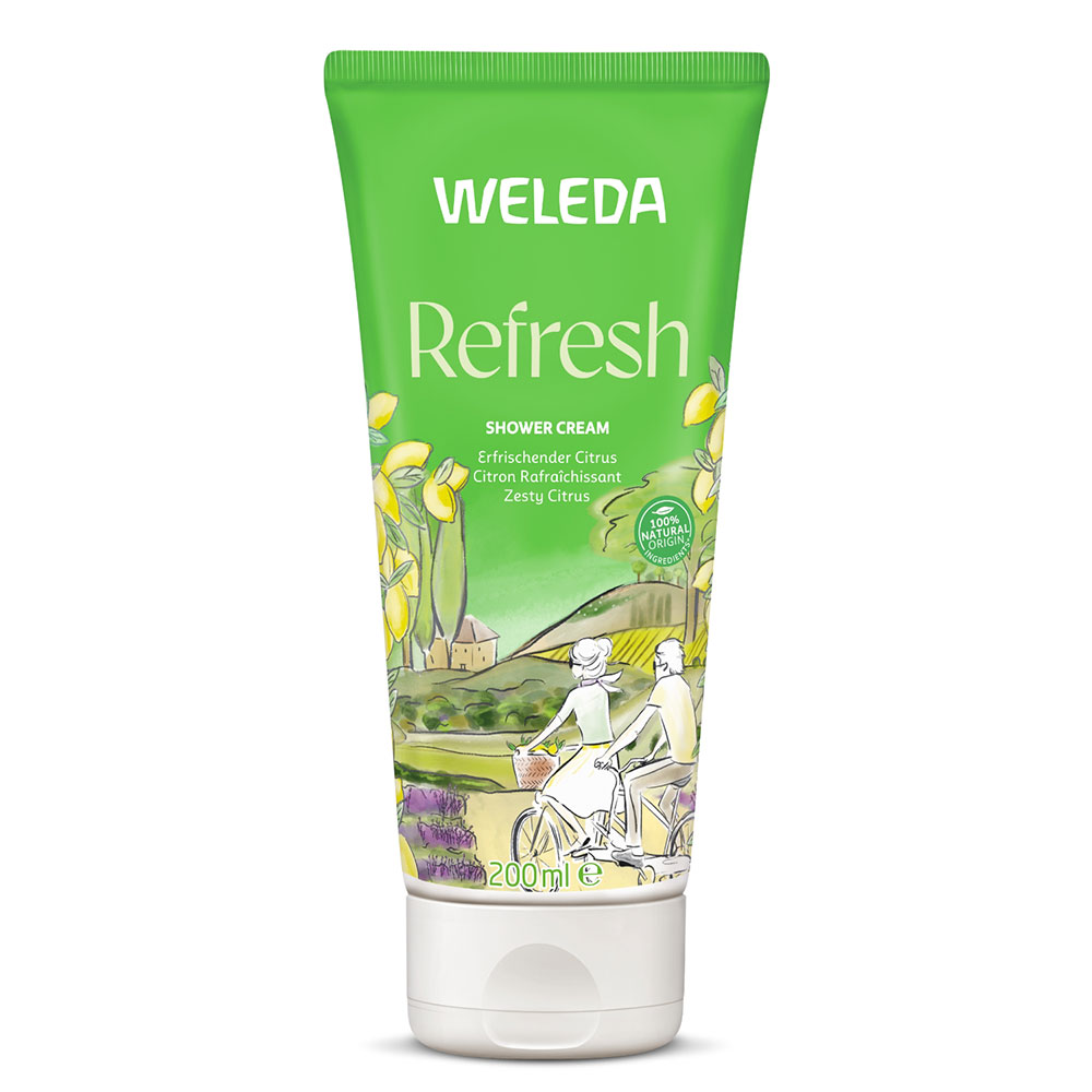 Weleda Citrus Creme De Douche Vivifiante 200ml