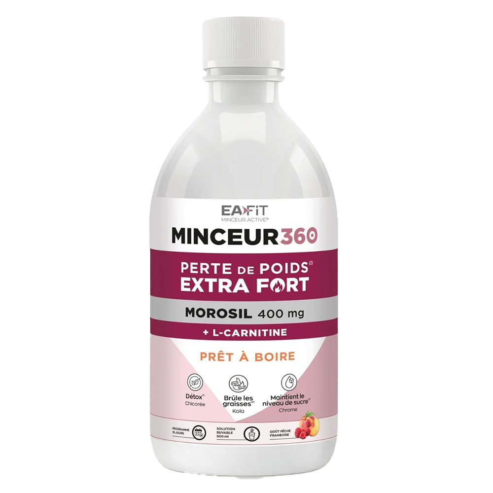 Eafit Minceur 360 Morosil L-carnitine Pêche Framboise 600g