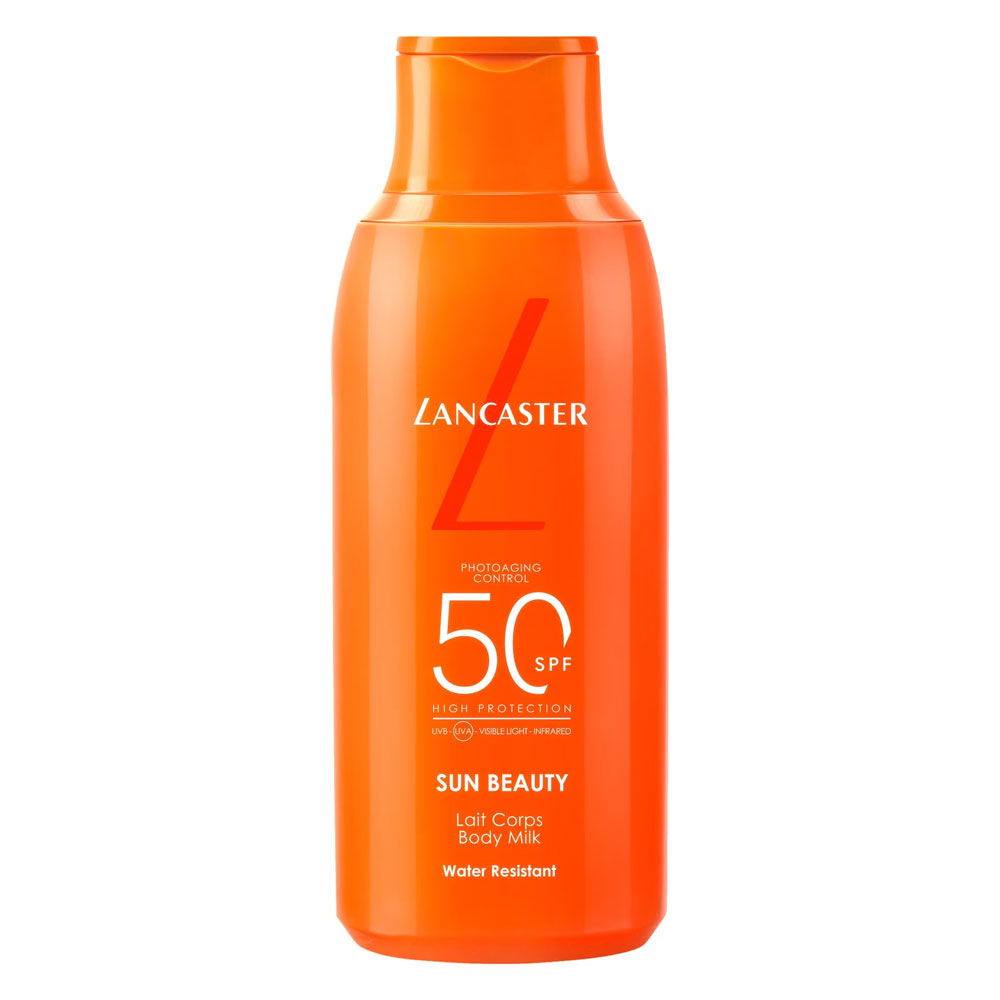Lancaster Sun Beauty Lait Corps SPF50 Résistant à l"Eau Corps 400ml