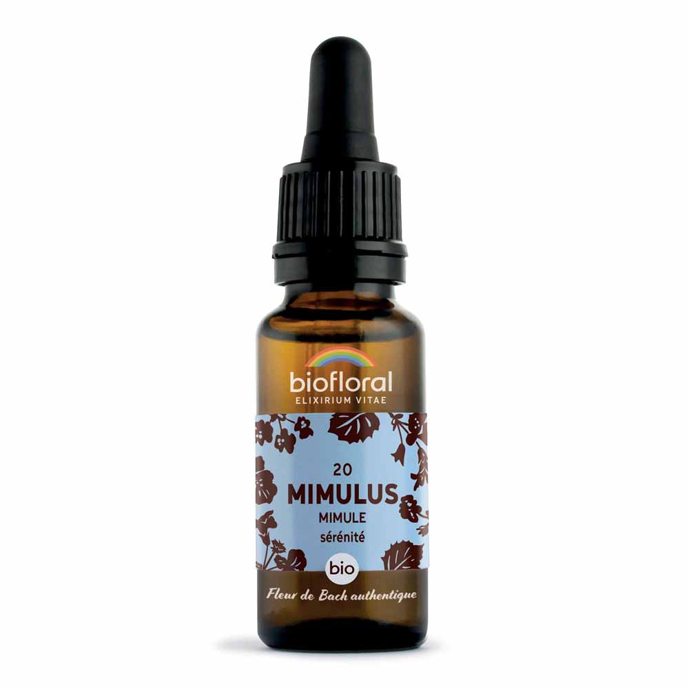 Biofloral Fleurs De Bach n°20 Mimule Bio Demeter 20ml