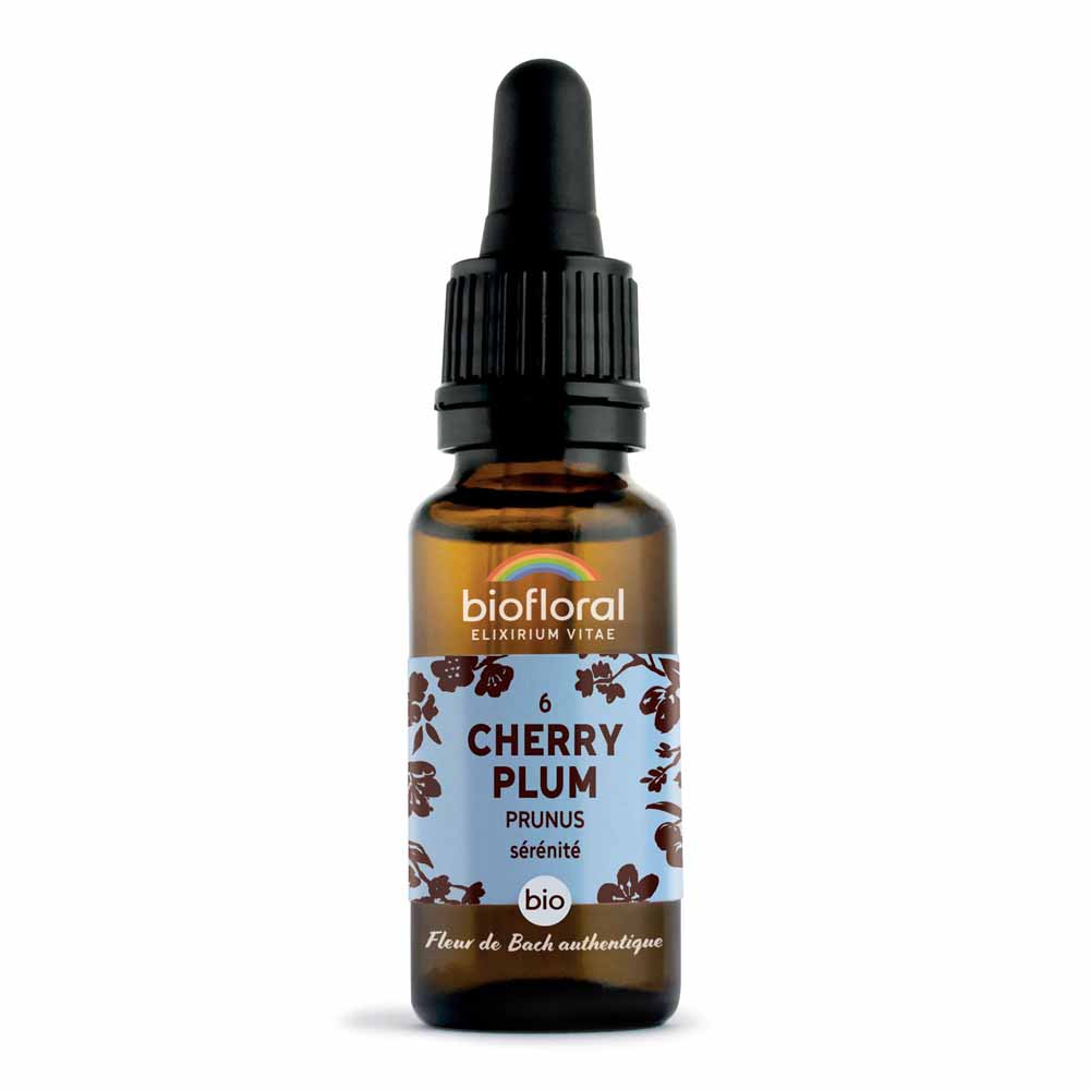 Biofloral Fleurs De Bach n°6 Prunus Bio Demeter 20ml