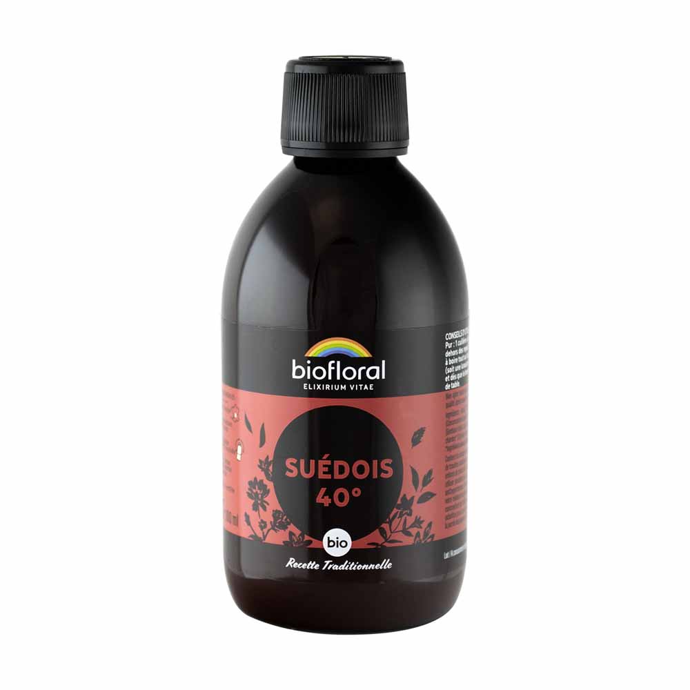 Biofloral Suédois 40° Bio 300ml