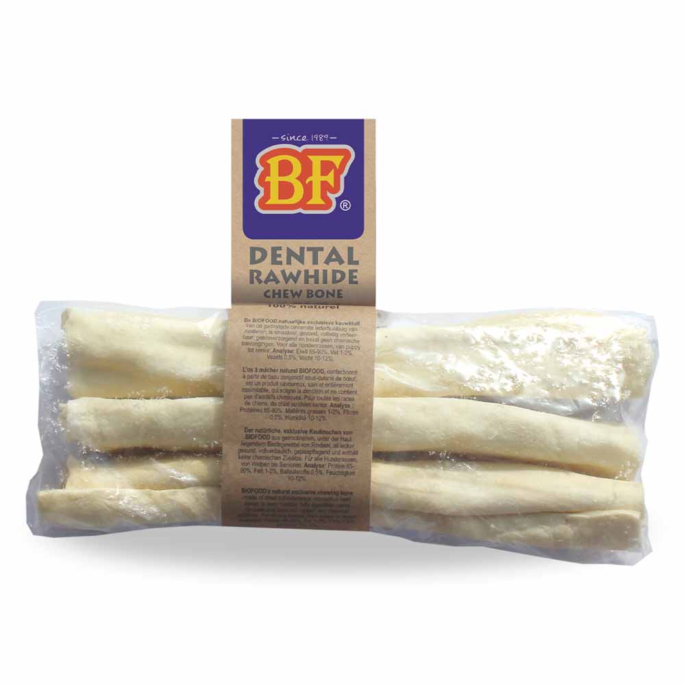 Biofood BF Petfood Os Roll Snack Dental Bone 15cm X3