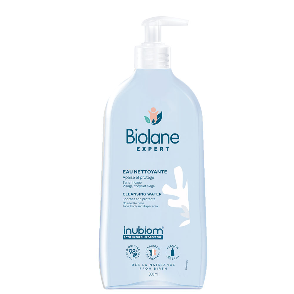 Biolane Expert Eau Nettoyante Sans Rinçage Apaise 750ml