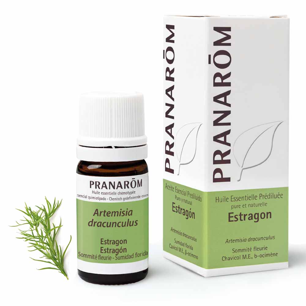 Pranarôm Les Huiles Essentielles Prédiluée Estragon Sommité Fleurie 5ml
