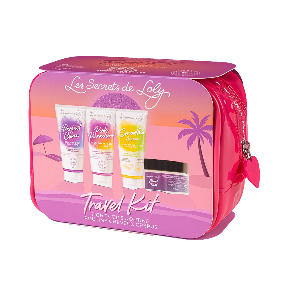 Les Secrets de Loly Trousse Voyage Cheveux Crépus