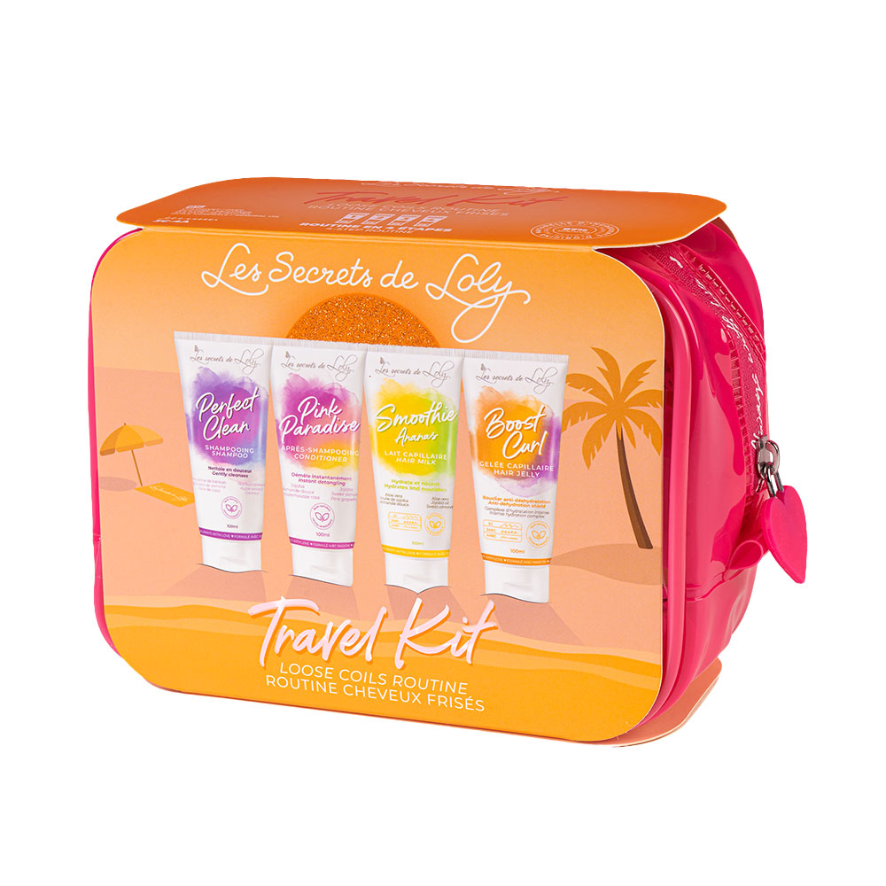 Les Secrets de Loly Trousse Voyage Cheveux Frisés