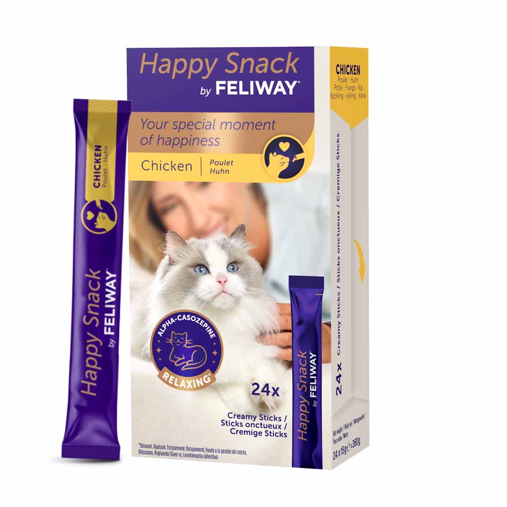 Feliway Happy Snack Anti-stress chat Poulet x24