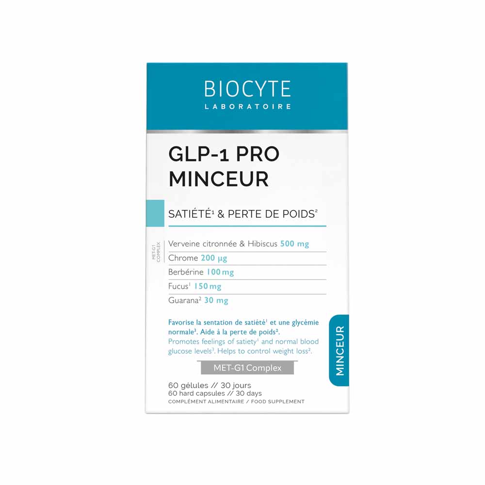 Biocyte Minceur GLP-1 Pro Satiété & Perte de Poids 60 gélules