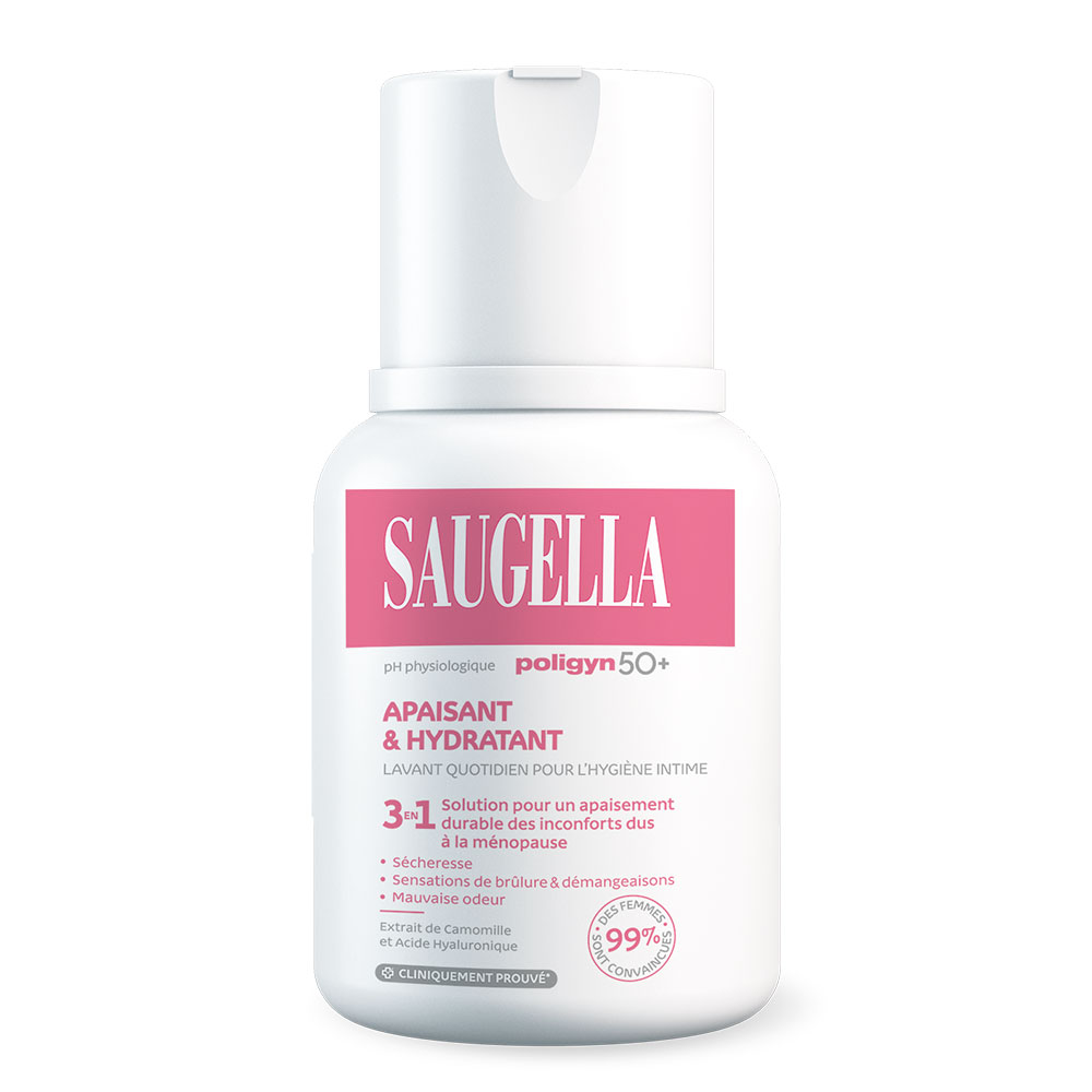 Toilette Intime Quotidienne 100ml Polygin Muqueuses Fragilisees Saugella