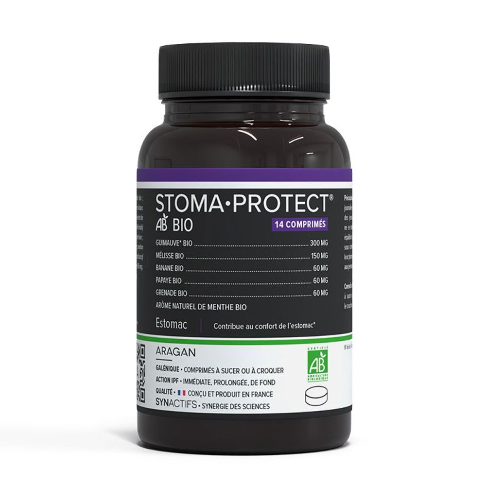 Aragan Synactifs STOMAPROTECT® BIO Estomac 14 comprimés à sucer ou à croquer