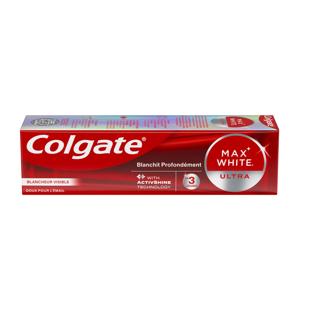 Colgate Max White Ultra Dentifrices Blancheur 75ml