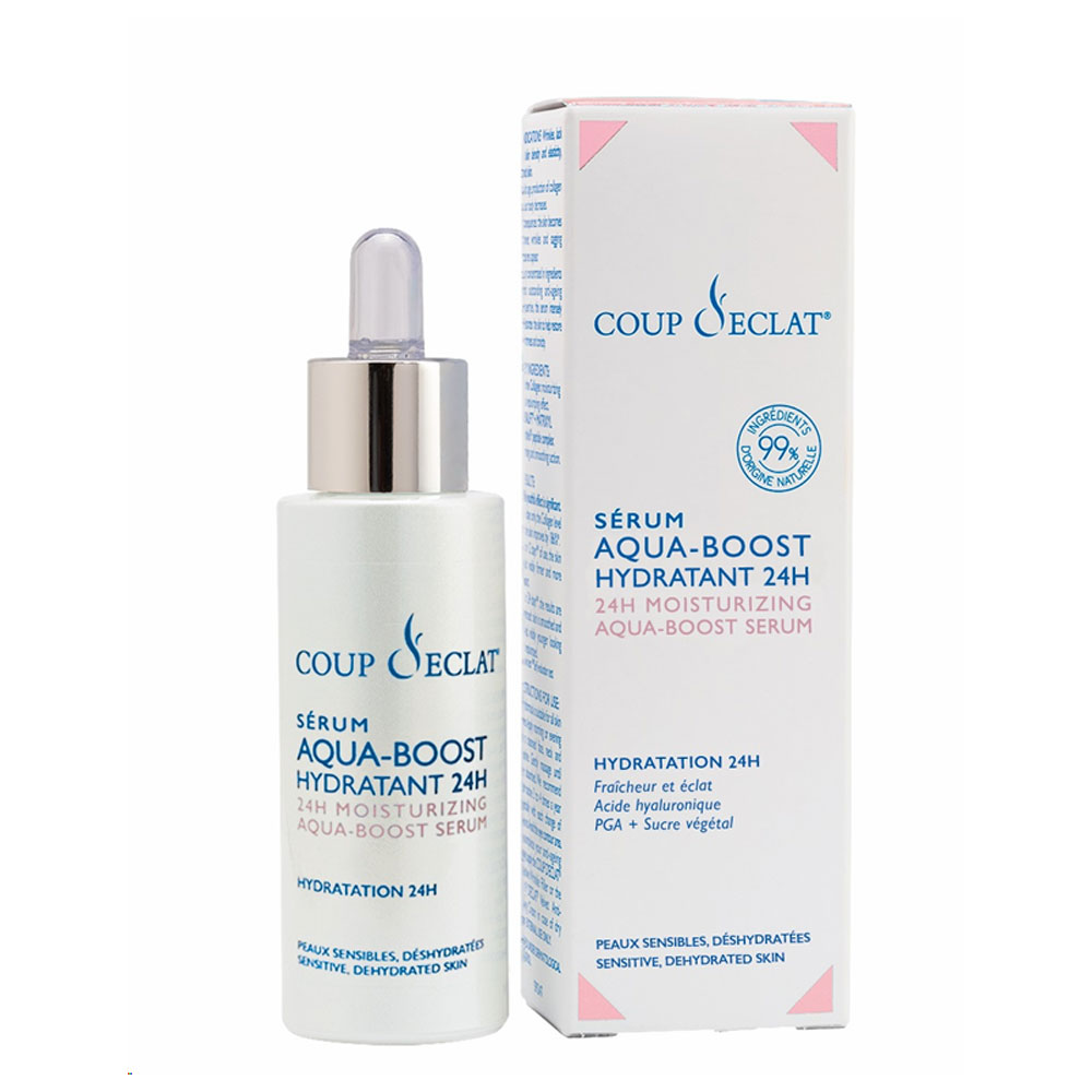 Coup D'Eclat Sérum Aqua-Boost Hydratant 24h 30ml