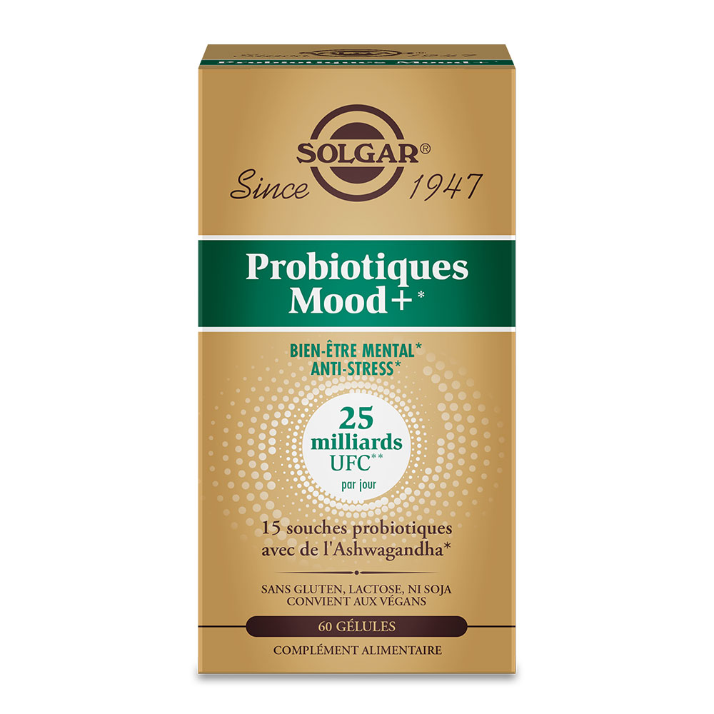 Solgar Probiotiques Mood+ 60 gélules