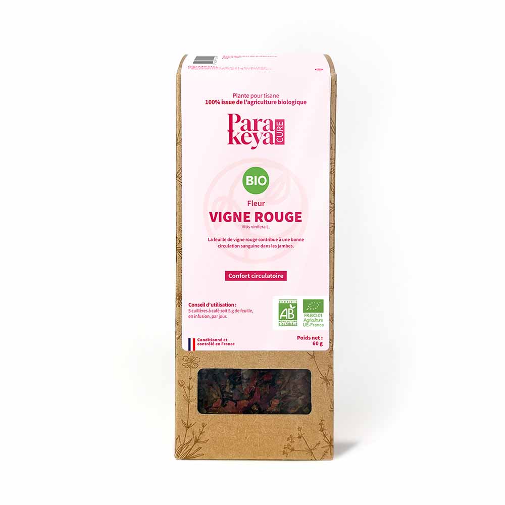 Parakeya par Easypara Tisane Vigne rouge bio feuille 60g