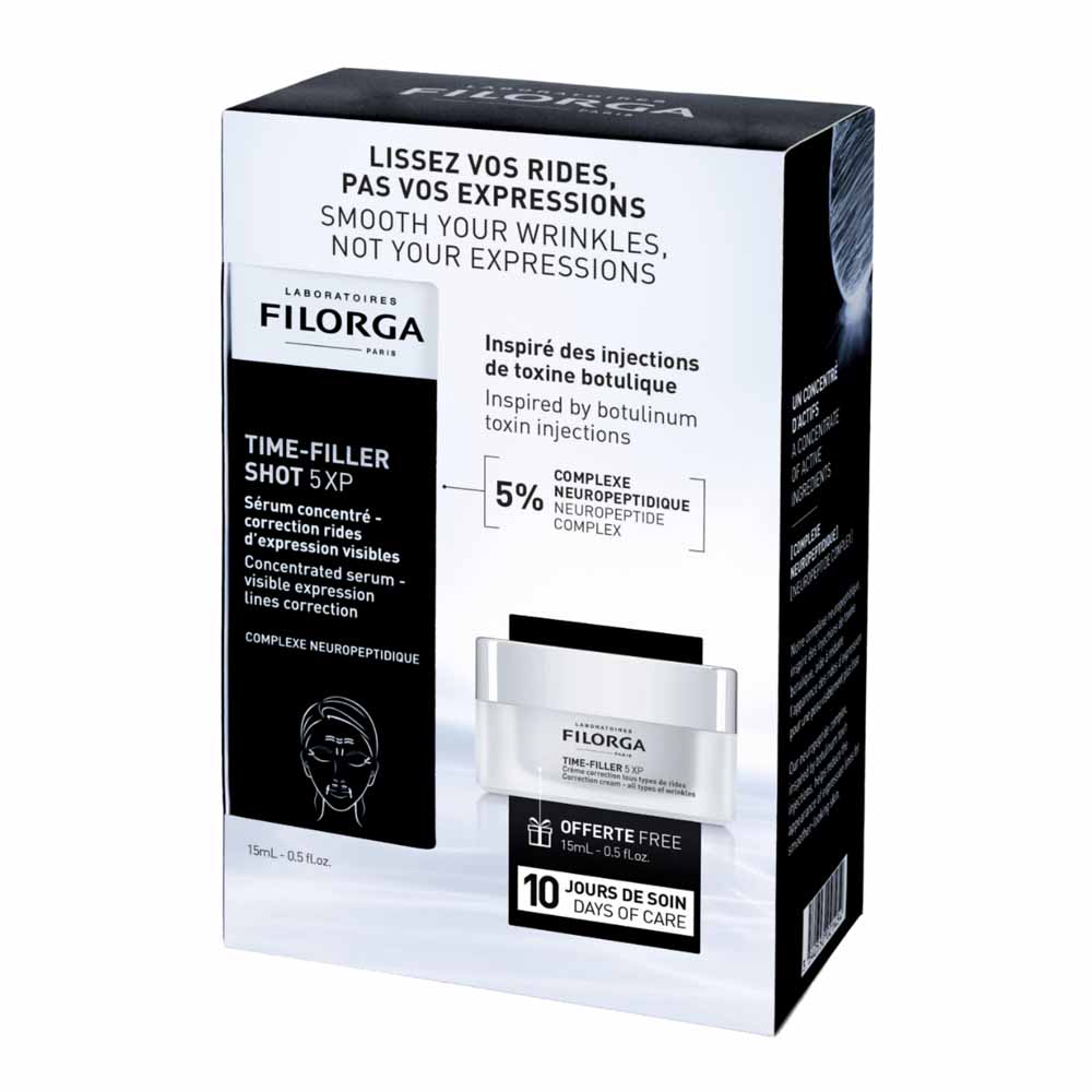 Filorga Time-Filler 5XP Coffret Shot + Crème Offerte