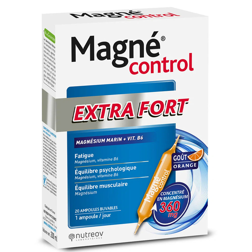 Nutreov Magne Control Extra Fort 20 ampoules